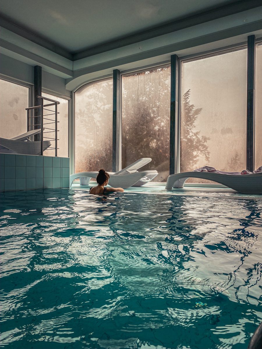 Wellnessbereich im Hotel